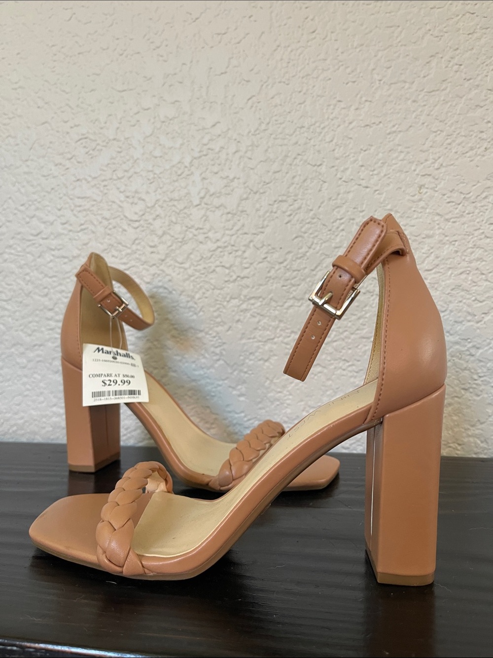 Nine West Braided Strap Block Heels✨ - Picture 6 of 7